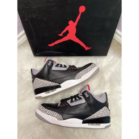 Size 12 - Jordan 3 Retro OG Mid Black Cement main image 7